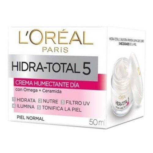 Creme Facial Loreal Hidra Total 5 Pele Normal - 50ml - (dia) é bom? Vale a pena?