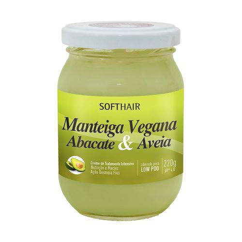 Creme Manteiga Vegana Abacate & Aveia Soft Hair 220g é bom? Vale a pena?