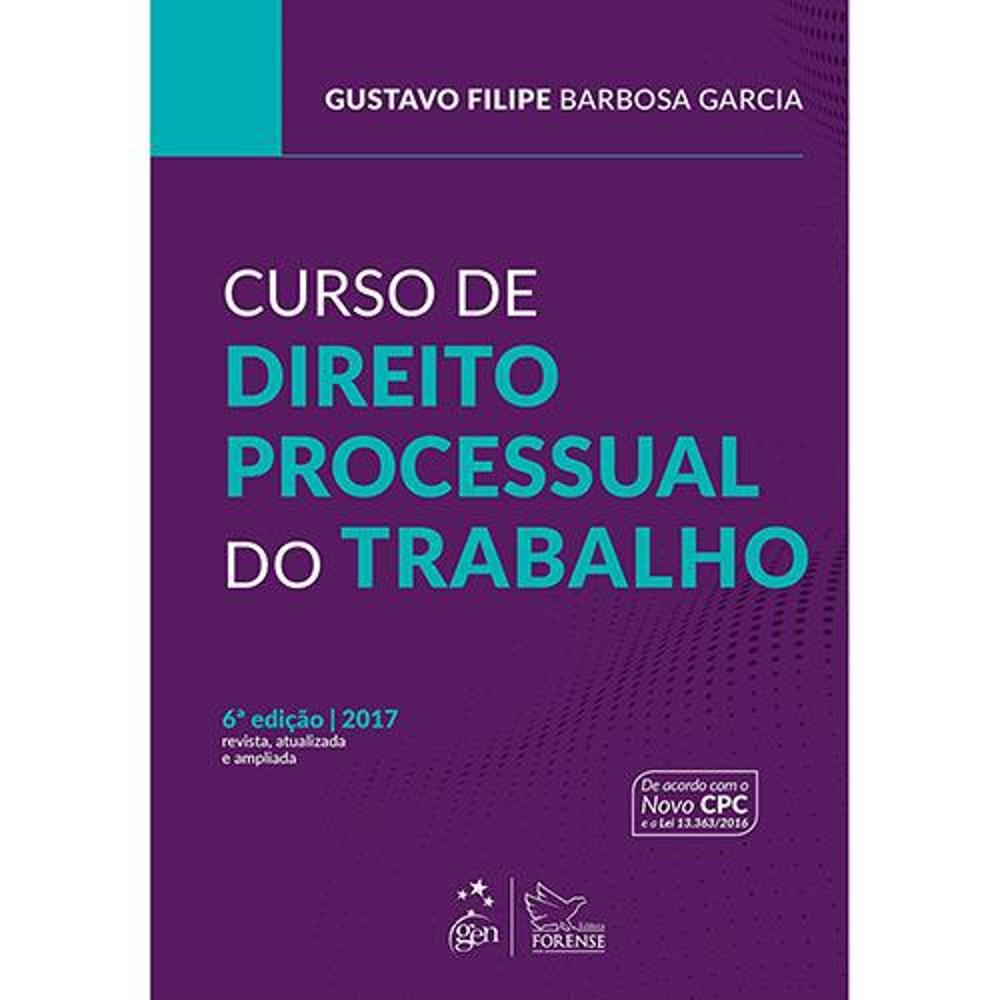 Curso De Direito Processual Do Trabalho 6ª Ed 5807