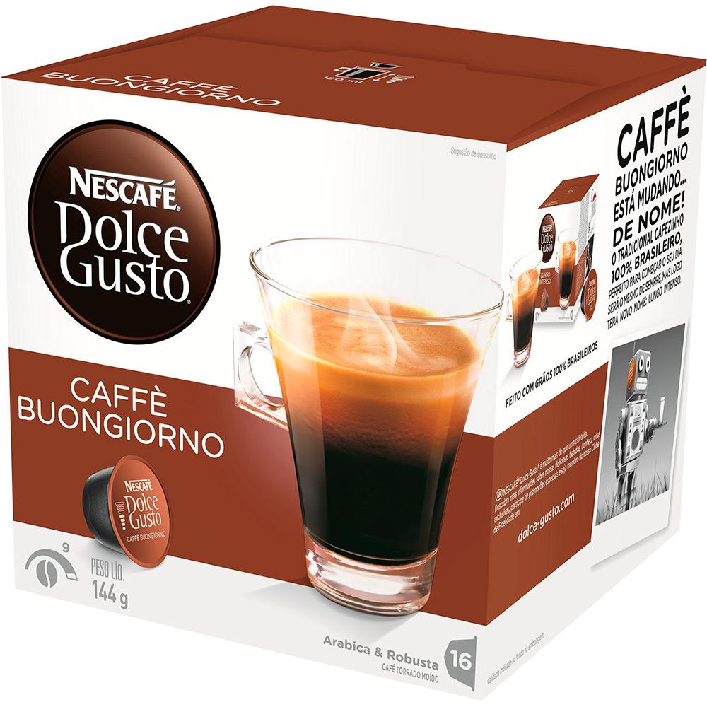 Cápsulas Nescafé Dolce Gusto Caffé Buongiorno - 16 Unidades - Nestlé é bom? Vale a pena?
