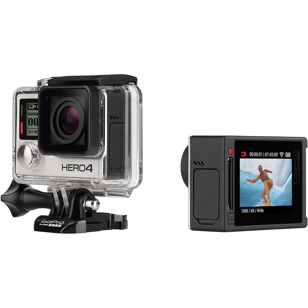Câmera Digital GoPro Hero 4 Silver Adventure 12MP com WiFi Bluetooth e Gravação 4K é bom? Vale a pena?