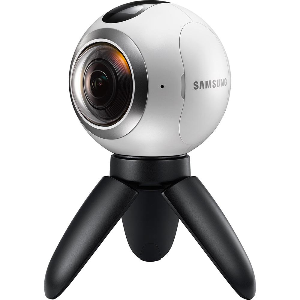 Câmera Digital Samsung Gear 360 15MP com WiFi Bluetooth e Gravação Full HD - Branco é bom? Vale a pena?