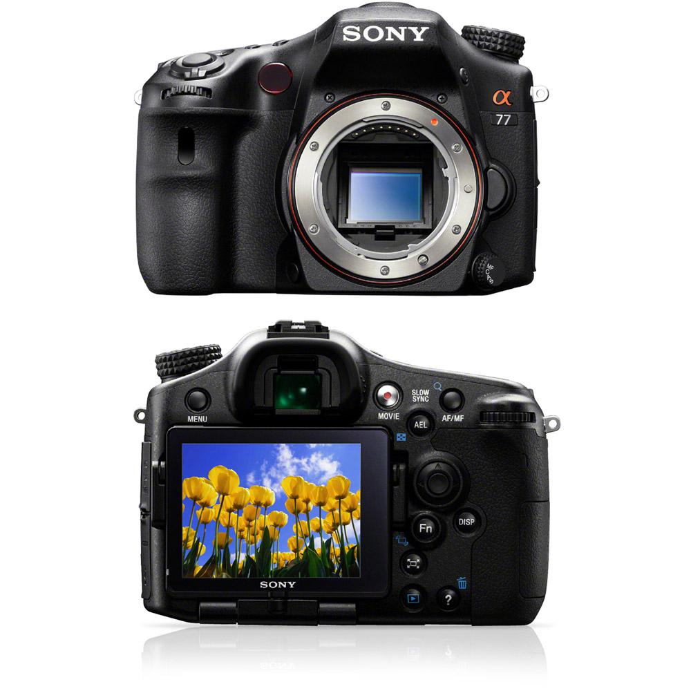 Câmera Digital Sony DSLR Alpha SLT-A77 24.3MP Preta é bom? Vale a pena?