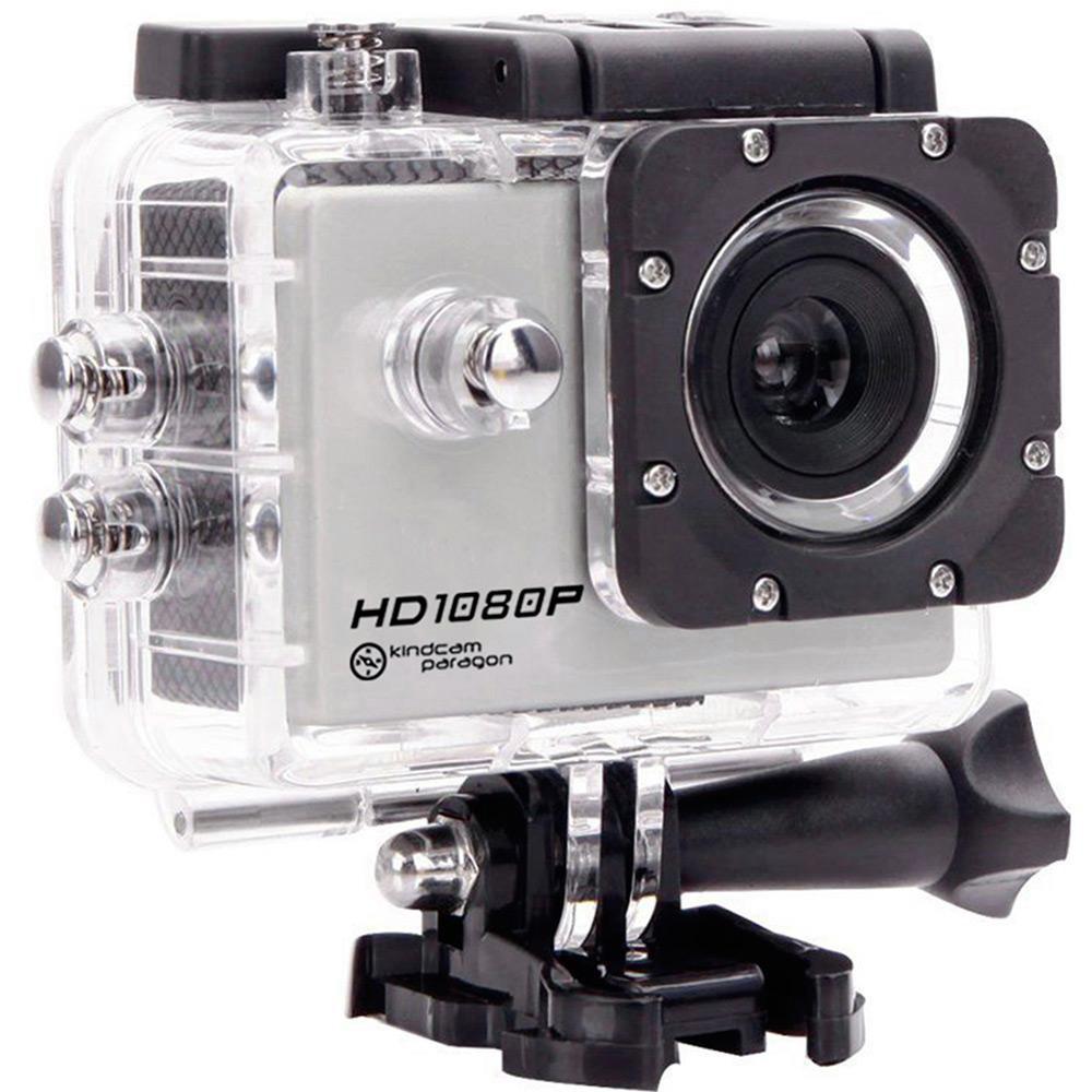 Câmera Esportiva Kindcam Explorer Paragon Alta Definição Hd 1080 12 MP com Grande Angular e Kit de Acessórios - Prata é bom? Vale a pena?