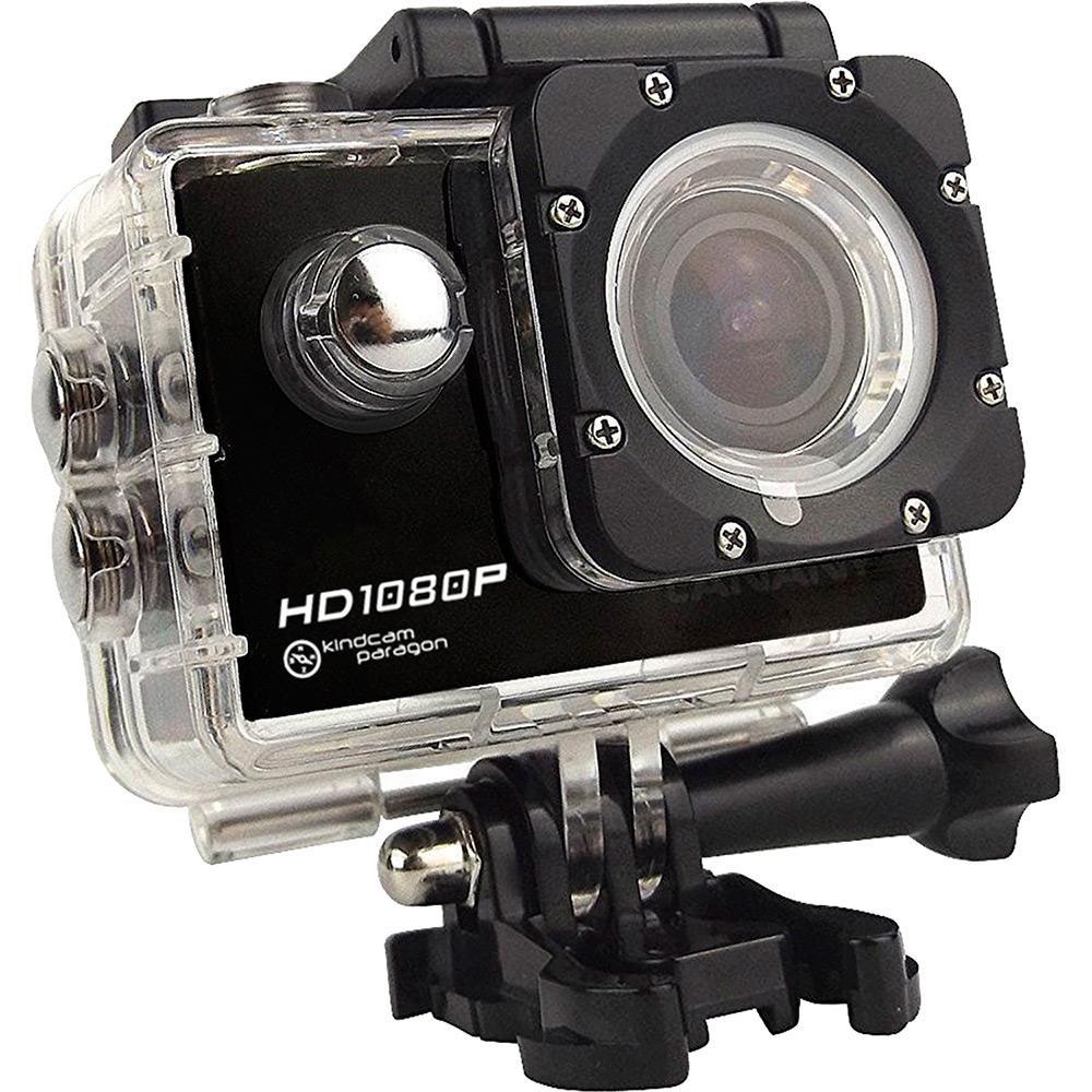 Câmera Esportiva Kindcam Explorer Paragon Alta Definição Hd 1080 12MP com Grande Angular e Kit de Acessórios - Preto é bom? Vale a pena?