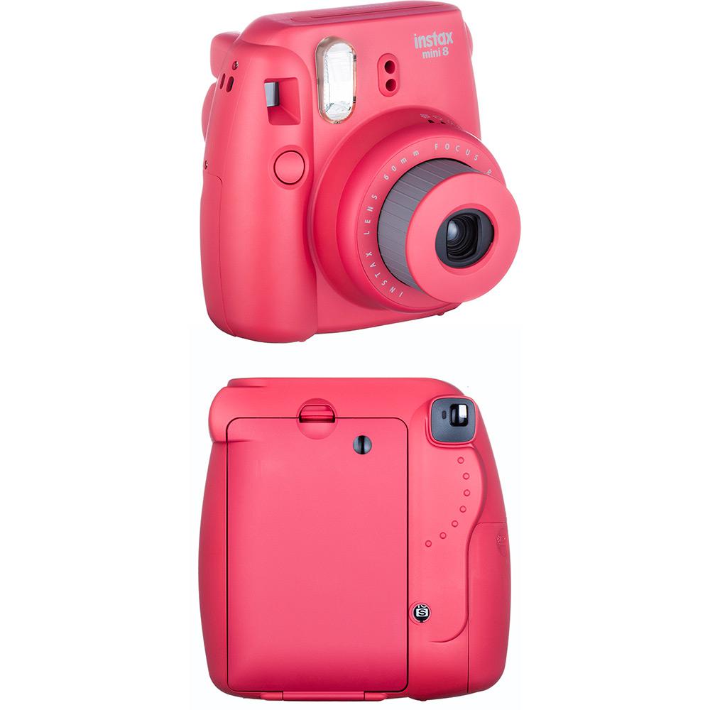 Câmera Fotográfica Analógica Instantânea Instax Mini 8 Framboesa - Fujifilm é bom? Vale a pena?