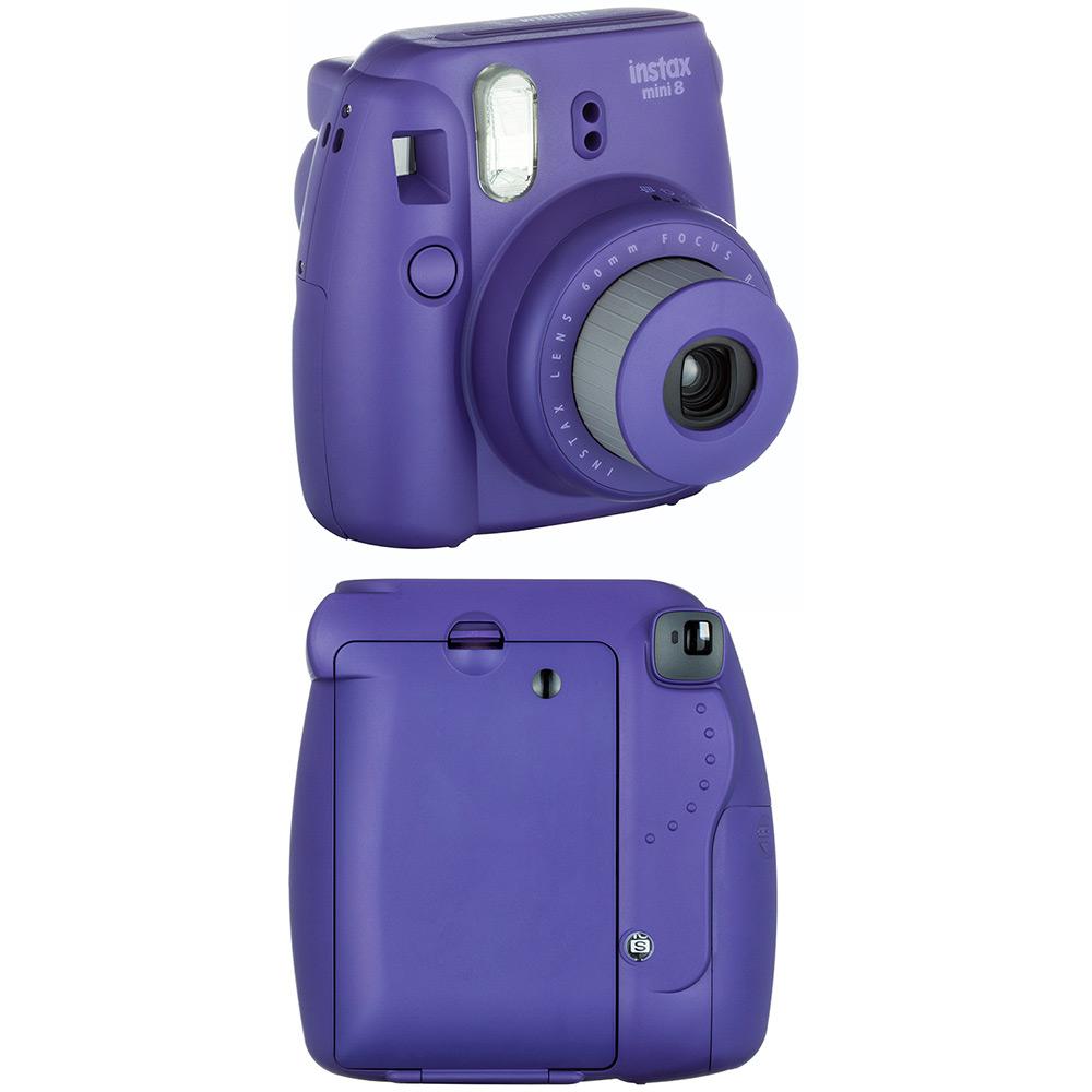 Câmera Fotográfica Analógica Instantânea Instax Mini 8 Uva - Fujifilm é bom? Vale a pena?