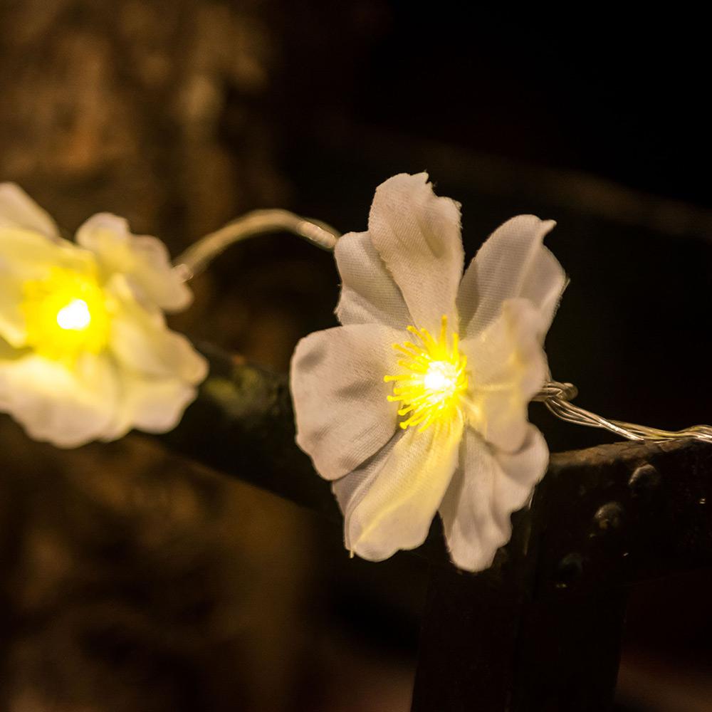 Decoração Iluminada em LED Flores Brancas - Orb Christmas é bom? Vale a pena?