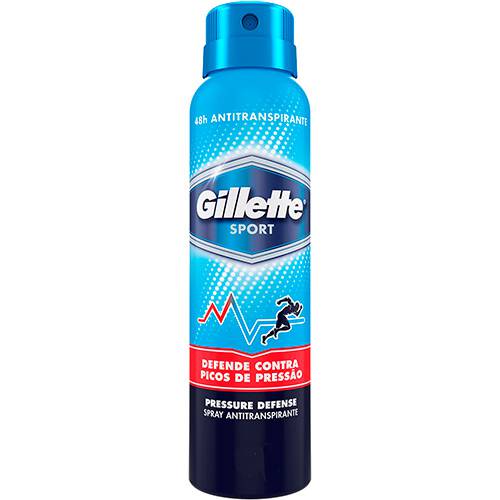 Desodorante Antitranspirante Spray Gillette Pressure Defense - 150ml é bom? Vale a pena?