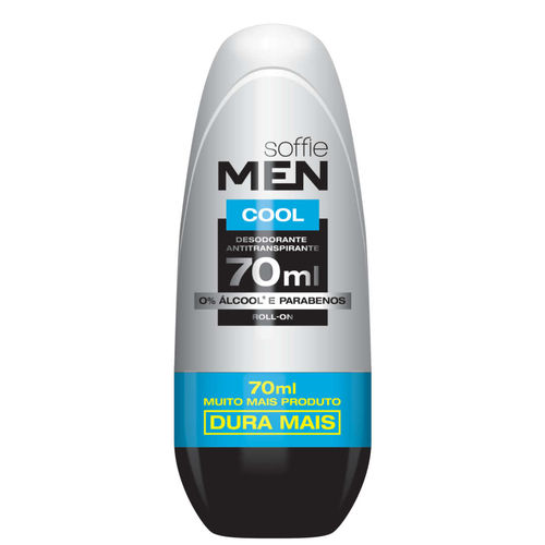 Desodorante Roll-On Antitranspirante Soffie Men Cool Masculino 70ml é bom? Vale a pena?