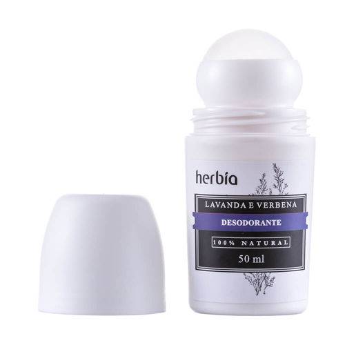 Desodorante Roll-on Natural Lavanda e Verbena Branca 50ml - Herbia é bom? Vale a pena?