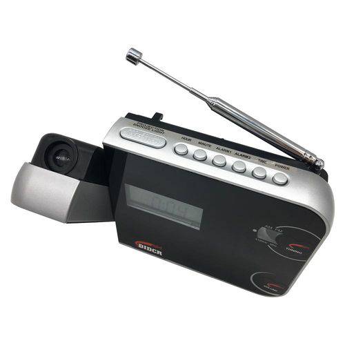 Despertador Digital AM FM com Projetor de Horas Preto CR-308 é bom? Vale a pena?