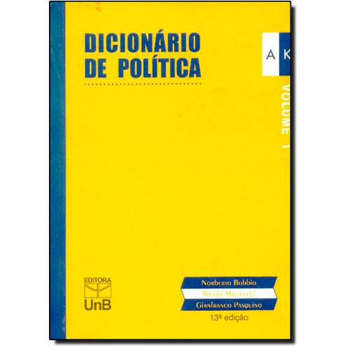 Dicionário de Política - Edição de Bolso - 2 Volumes é bom? Vale a pena?