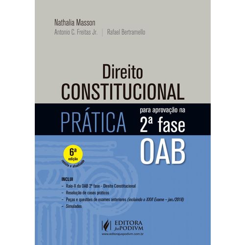 Direito Constitucional - Prática para Aprovação na 2ª Fase OAB (2018) é bom? Vale a pena?