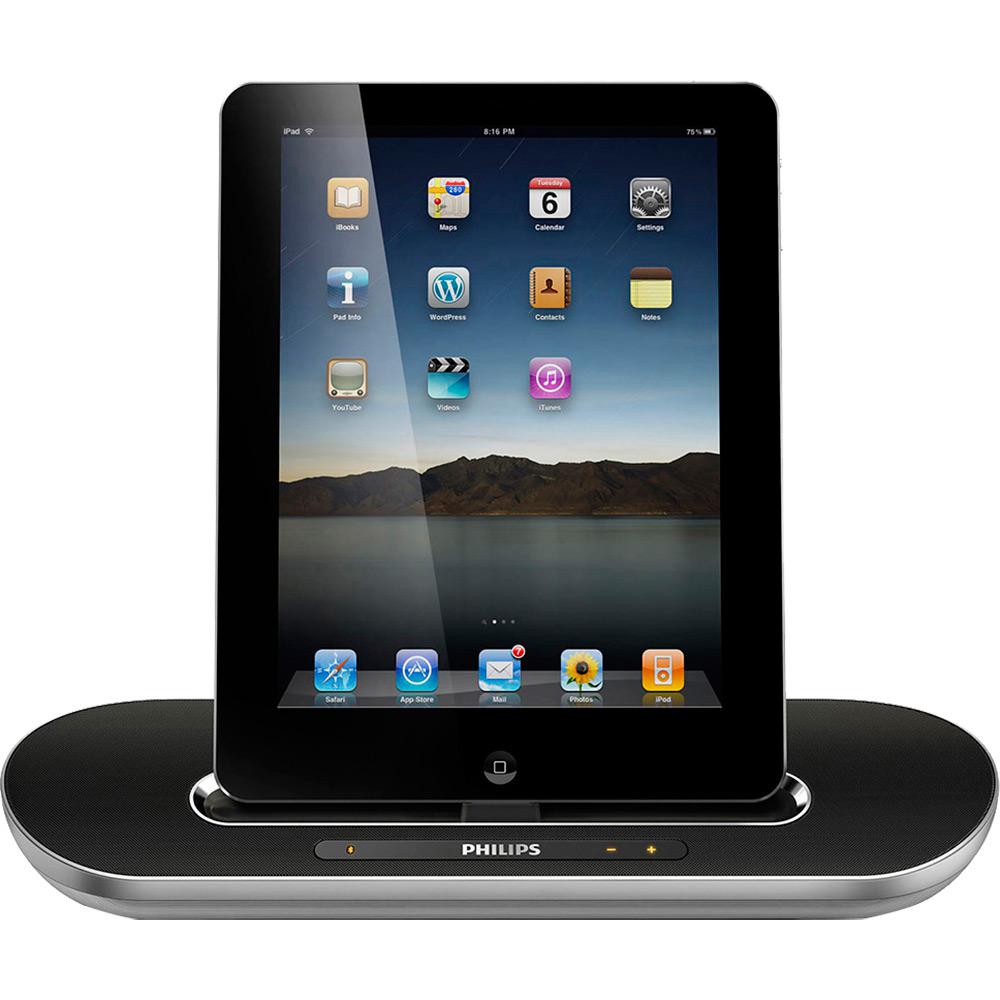 Dock Station para iPod/iPhone/iPad, 14W RSM, MP3 Link Philips - DS7700/78 - Philips é bom? Vale a pena?