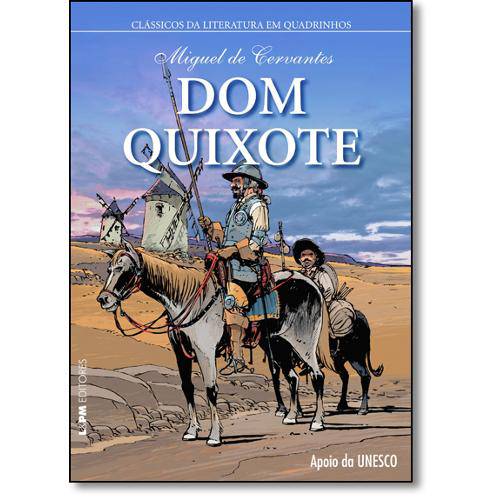 Dom Quixote - Série Clássicos da Literatura em Quadrinhos - Capa Brochura é bom? Vale a pena?