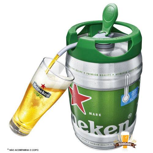 Draughtkeg Barril Cerveja Heineken (5 Litros) é bom? Vale a pena?