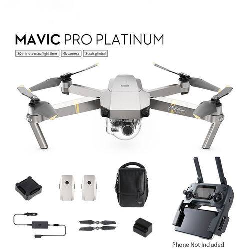 Drone Dji Mavic Pro Platinum - Fly More Combo é bom? Vale a pena?