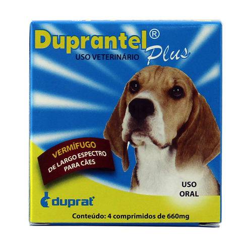 Duprantel Plus Vermífugo Cães 10kg 4 Comprimidos - Duprat é bom? Vale a pena?