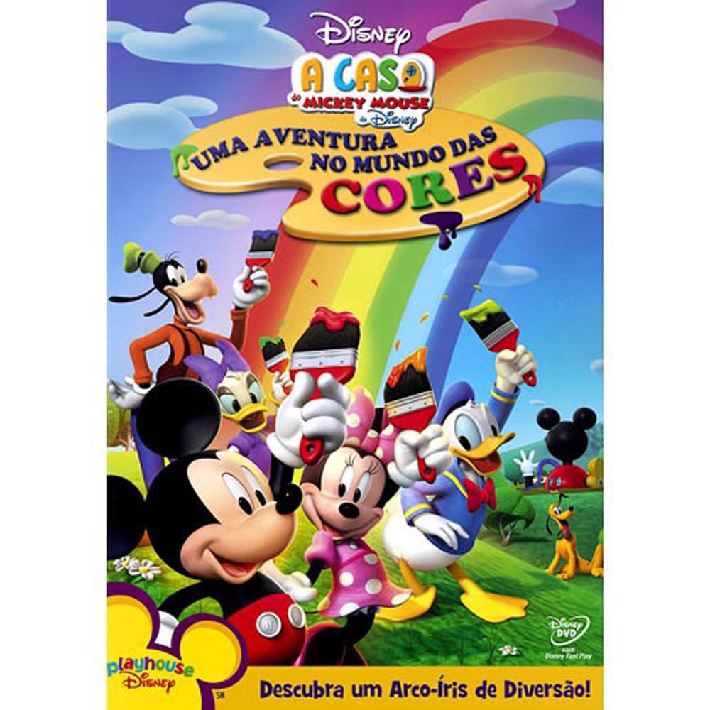 DVD A Casa do Mickey Mouse: Uma Aventura No Mundo das Cores é bom? Vale a pena?