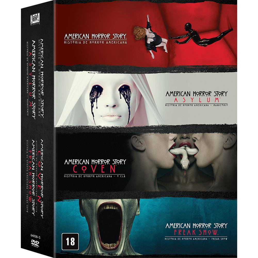 DVD - American Horror Story - 1ª a 4ª Temporada é bom? Vale a pena?