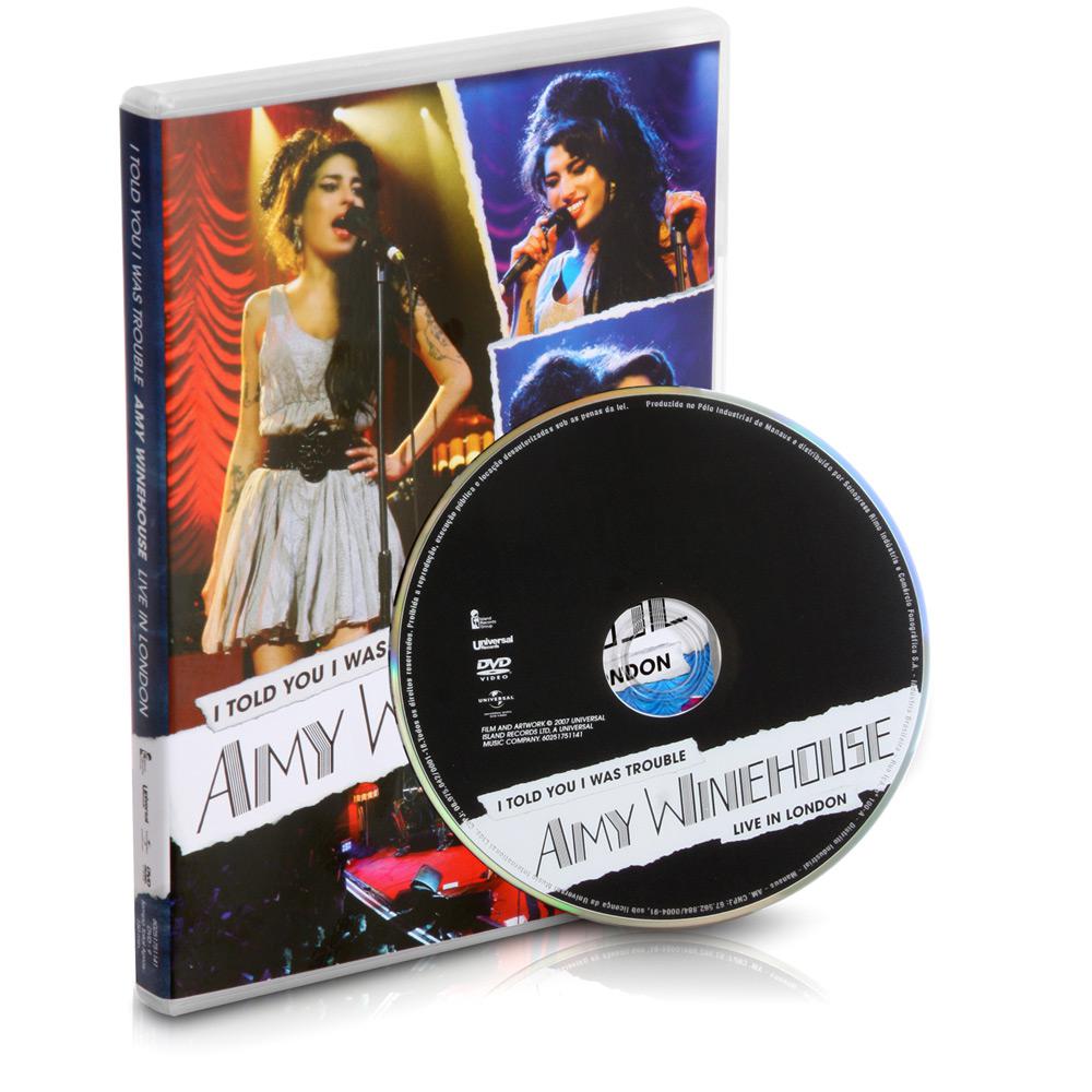 DVD Amy Winehouse - I Told You I Was Trouble - Live in London é bom? Vale a pena?