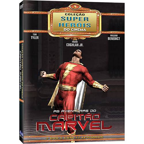 DVD - as Aventuras do Capitão Marvel - Coleção Super Heróis do Cinema (2 Discos) é bom? Vale a pena?