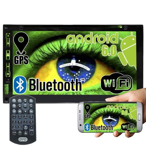 DVD Automotivo 2 Din 7.0 Exbom D760BT Wifi Android 6.0 Espelhamento Bluetooth Gps é bom? Vale a pena?