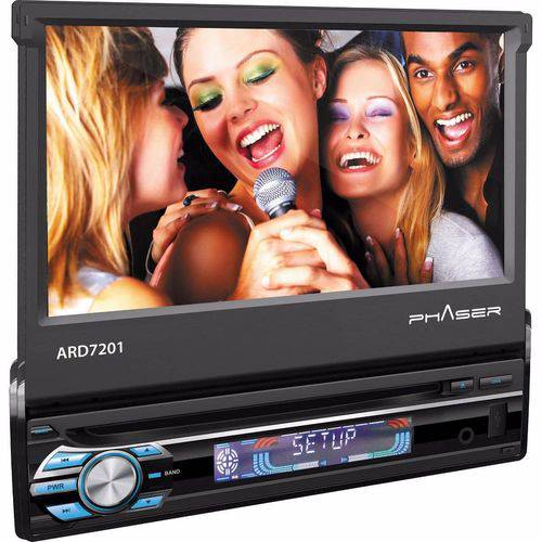 DVD Automotivo Phaser Ard 7201 Tela 7" Retrátil Touch, USB/Sd/Auxiliar, Controle Remoto é bom? Vale a pena?
