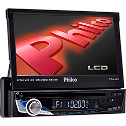 DVD Automotivo Philco PCA660 Tela Retrátil 7" Mini USB Auxiliar Frontal é bom? Vale a pena?