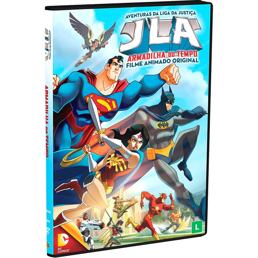 DVD - Aventuras da Liga da Justiça: Armadilha do Tempo - Filme Animado Original é bom? Vale a pena?