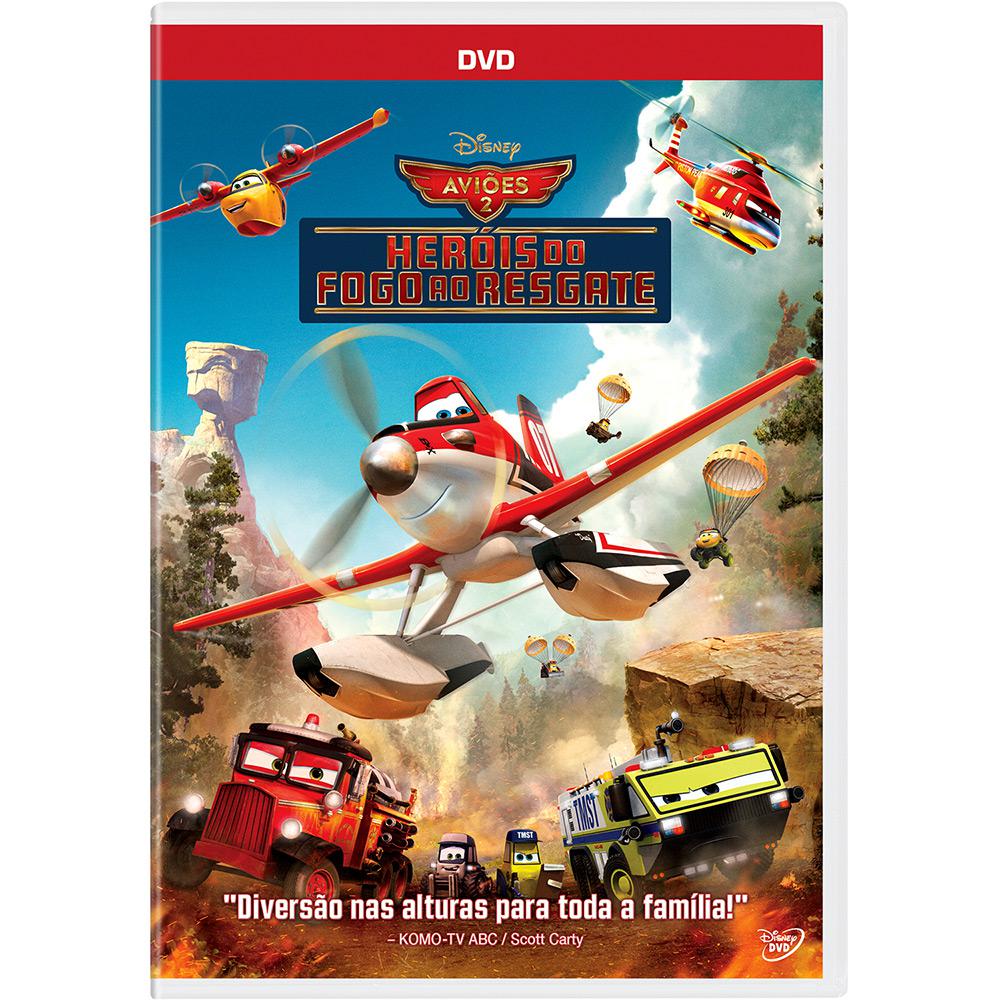 DVD - Aviões 2: Heróis do Fogo ao Resgate é bom? Vale a pena?
