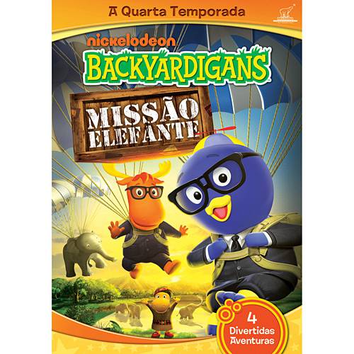 DVD Backyardigans 4 º Temporada Vol. 3 - Missão Elefante é bom? Vale a pena?