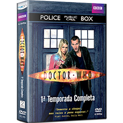 DVD BBC Doctor Who - 1ª Temporada (4 DVD