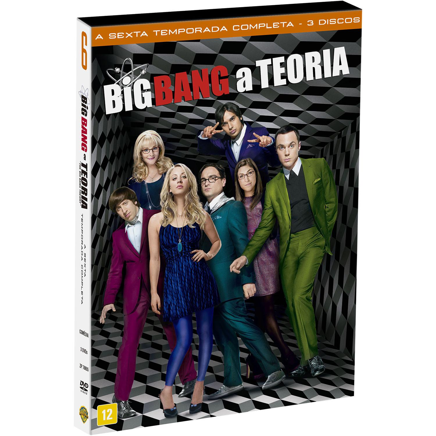 DVD - Big Bang a Teoria - A Sexta Temporada Completa (3 Discos) é bom? Vale a pena?