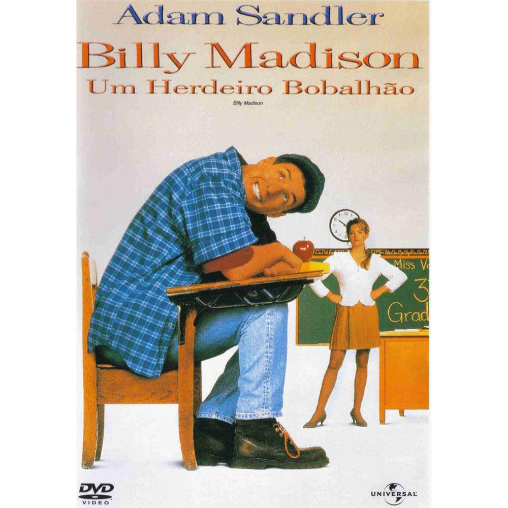 DVD Billy Madison - Um Herdeiro Bobalhão é bom? Vale a pena?