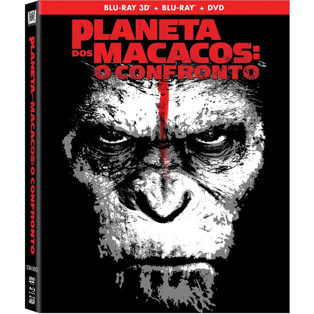 DVD + Blu-ray + Blu-ray 3D - Planeta dos Macacos: O Confronto (3 Discos) é bom? Vale a pena?