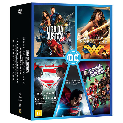 DVD Box - Coleção Dc Comics - 5 Filmes é bom? Vale a pena?