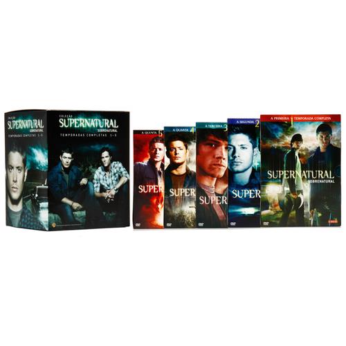 DVD - Box Supernatural: 1ª a 5ª Temporada - 29 Discos é bom? Vale a pena?