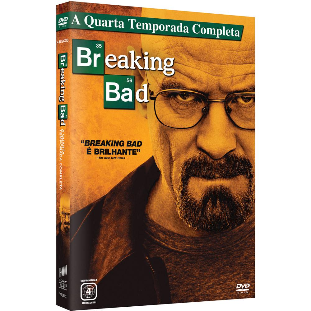 Dvd Breaking Bad - A Química do Mal 4ª Temporada (4 discos) é bom? Vale a pena?