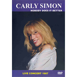 DVD Carly Simon Nobody Does It Better Live Concert 1987 é bom? Vale a pena?