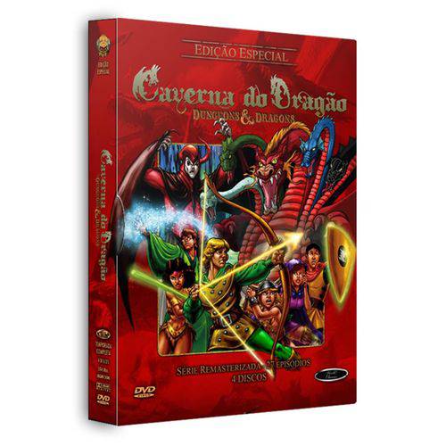 DVD Caverna do Dragão Série Remasterizada Completa, 27 Ep é bom? Vale a pena?