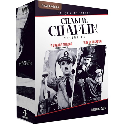 DVD Charlie Chaplin: Longa Metragem - Volume 4 (Duplo) é bom? Vale a pena?