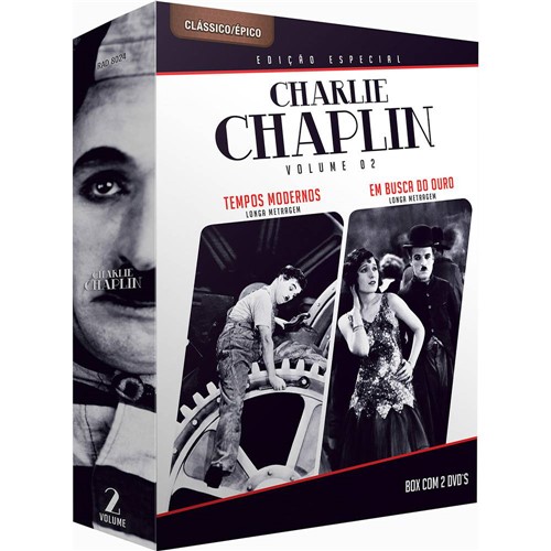 DVD Charlie Chaplin: Longa Metragem - Volume 2 (Duplo) é bom? Vale a pena?