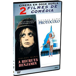 DVD Cinema em Dose Dupla - a Recruta Benjamin + Protocolo é bom? Vale a pena?