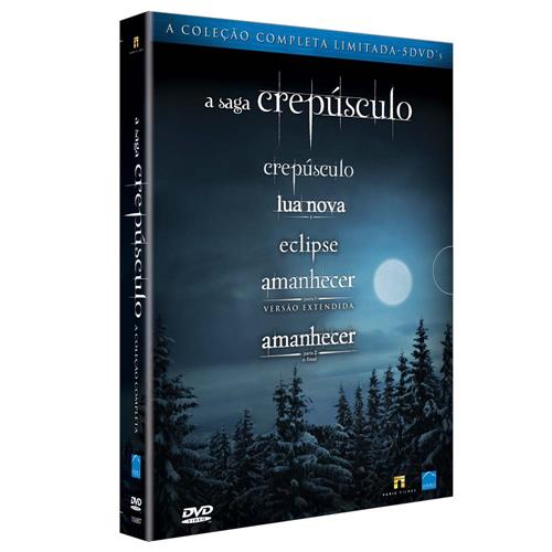 DVD - Coleção A Saga Crepúsculo - 5 Discos é bom? Vale a pena?