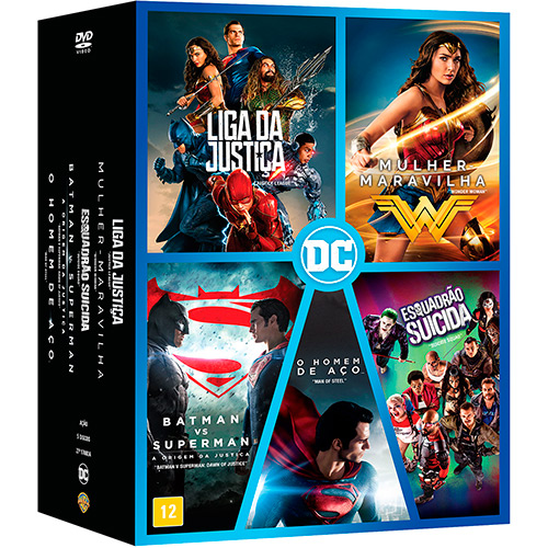 DVD - Coleção Dc Comics (5 Discos) é bom? Vale a pena?