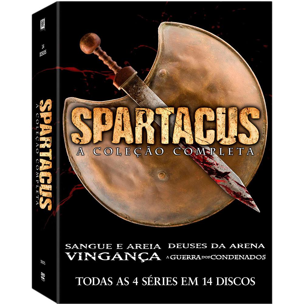 DVD Coleção Spartacus - A Coleção Completa (16 Discos) é bom? Vale a pena?