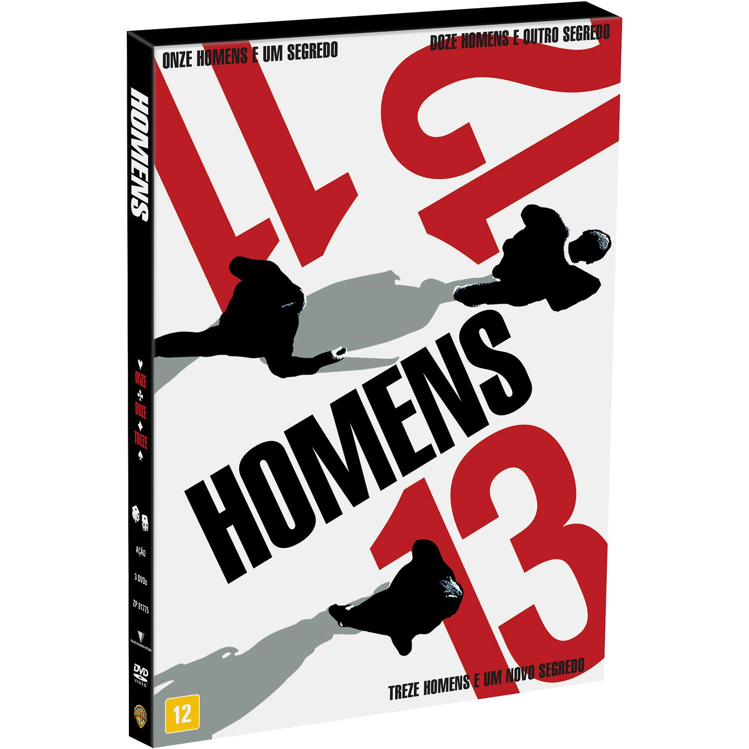 DVD Coleção Onze, Doze, Treze Homens (3 Discos) é bom? Vale a pena?