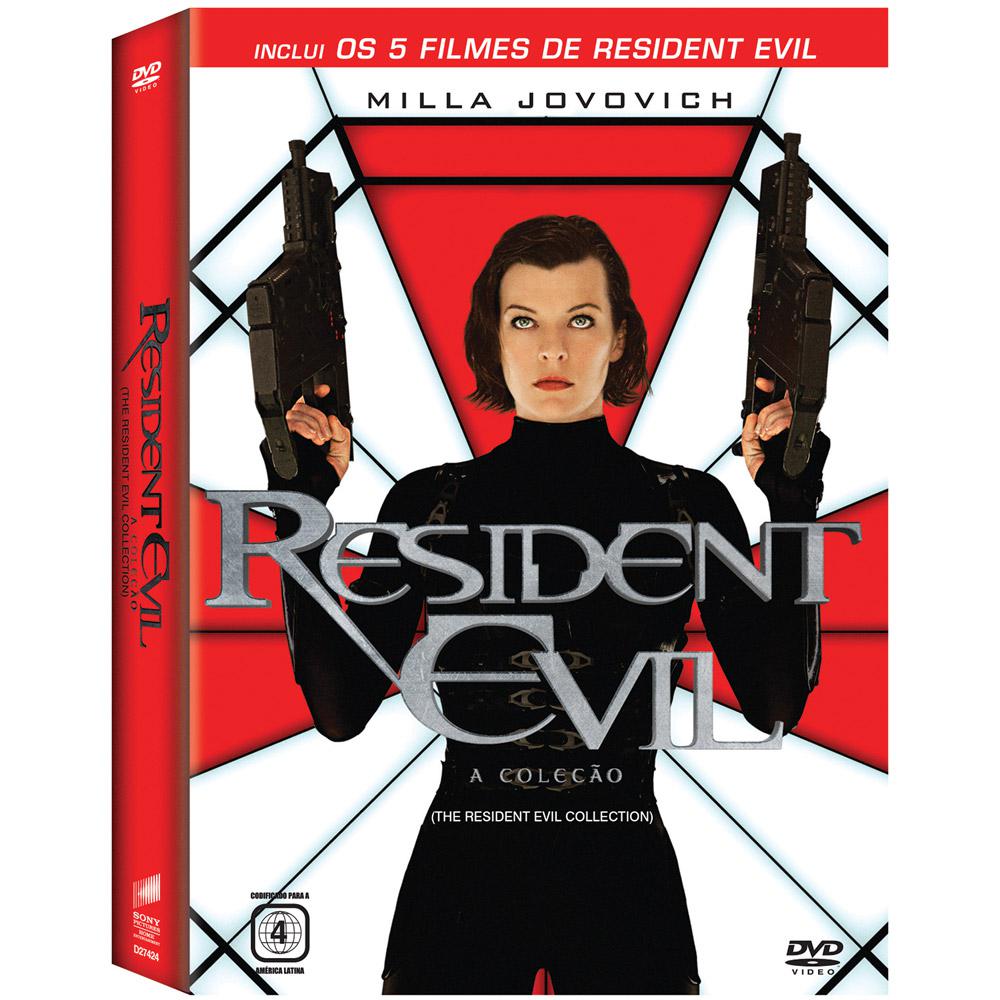 DVD Coleção Resident Evil (5 Discos) é bom? Vale a pena?